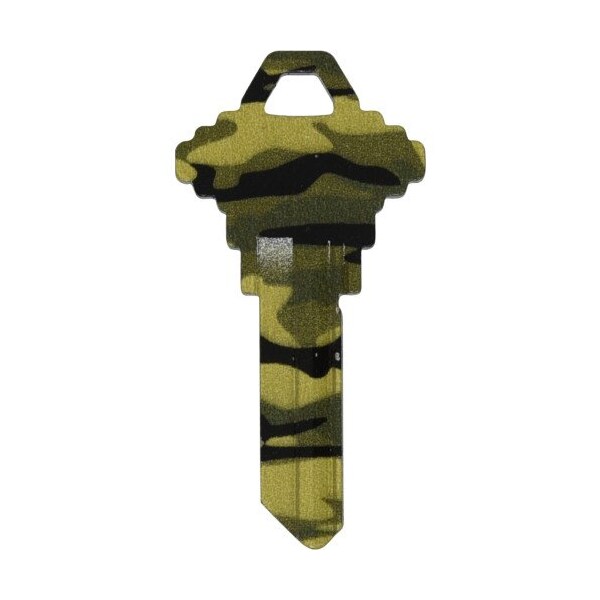 Hillman HILLMAN Wackey Camo House/Office Universal Key Blank SC1 Single 89912 - main